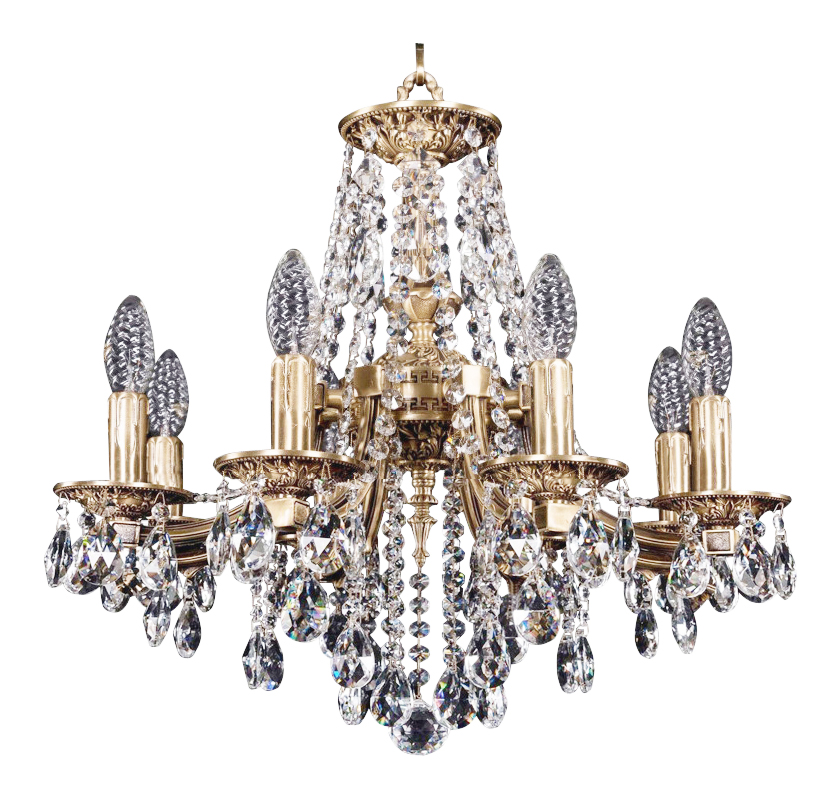 

Люстра потолочная Bohemia Ivele Crystal 1771/8/150/B/FP