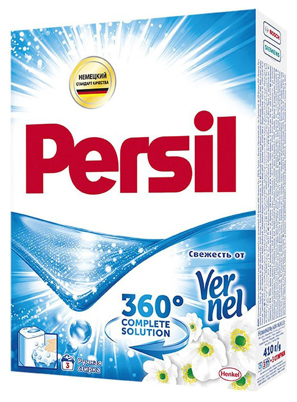 фото Порошок для стирки persil 360° complete solution ручная стирка 410 г