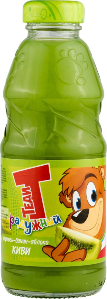 Напиток Теди радужный морковь-банан-яблоко-киви 0.3 л