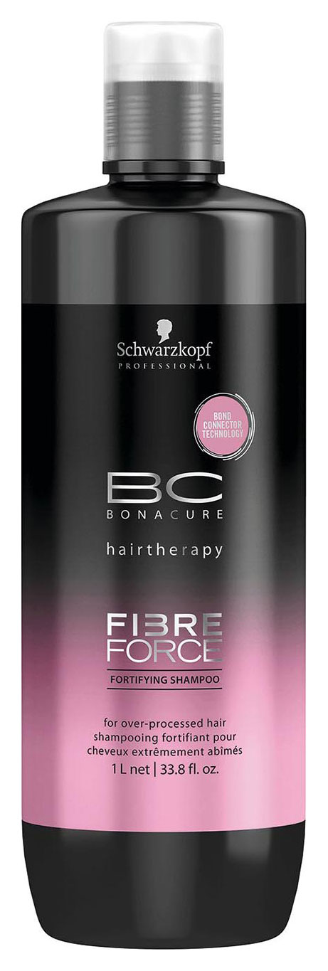 фото Шампунь schwarzkopf bc bonacure fibre force fortifying 1 л schwarzkopf professional