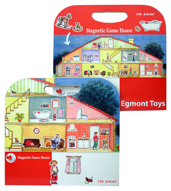 фото Магнитная игра egmont toys дом