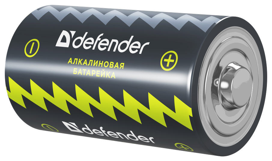 Батарейка Defender LR14 2 шт