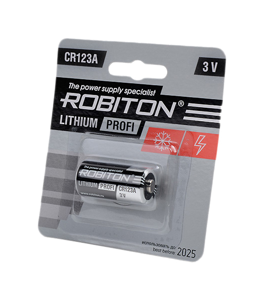 Батарейка Robiton Profi R-CR123A-BL1 716-207 1 шт