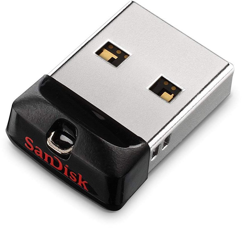 Флешка SanDisk Cruzer Fit 16ГБ Black (SDCZ33-016G-G35)