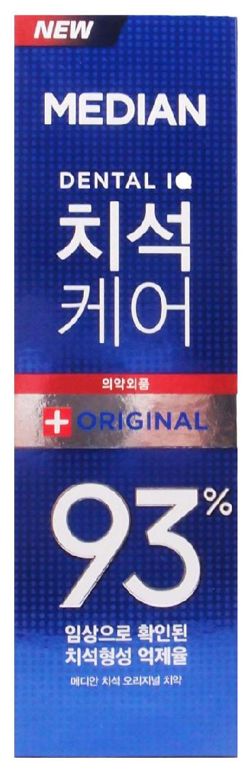 Зубная паста MEDIAN Dental IQ Original Tooth Paste 120 г паста неоновая для бровей neon paste 5 гр 04 салатовая