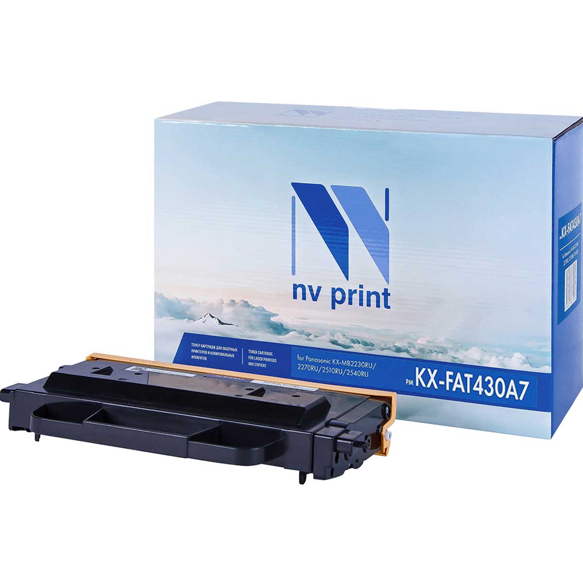 

Картридж для лазерного принтера NV Print KX-FAT430A7, Black, Черный, NV-KX-FAT430A7