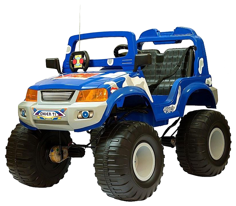 Радиоуправляемый электромобиль Chien Ti Off-Roader CT-885R синий камуфляж