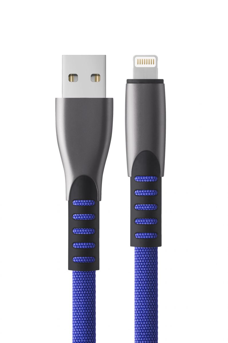 фото Кабель dorten lightning to usb cable flat series 1 м blue