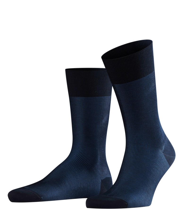 

Носки мужские FALKE Fine Shadow SO синие 43-44, Fine Shadow SO