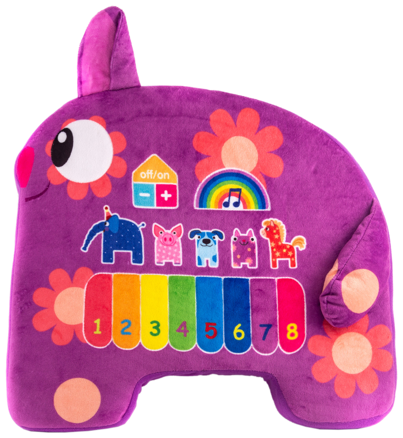 Развивающая музыкальная игрушка Деревяшки Кошечка Мяу беговел disney 12 облегченный 3 кошечка мэри фиолетовый
