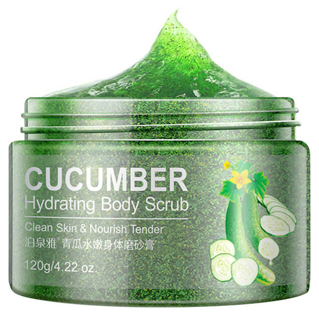 фото Скраб для тела bioaqua cucumber hydrating body scrub 120 мл