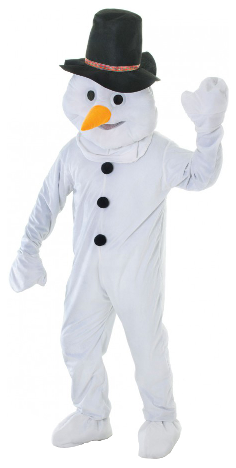 фото Карнавальный костюм bristol снеговик, цв. белый р.172