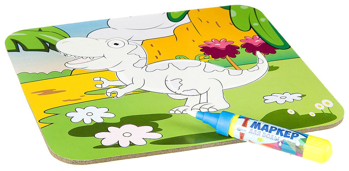 

Водная раскраска-пазл Bondibon «Тиранозавр» Y8956093