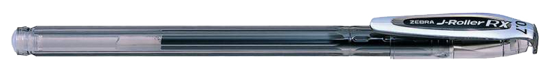 Ручка гелевая Zebra J-Roller RX, черная, 0,7 мм, 1 шт.