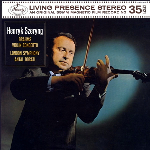 фото Henryk szeryng, london symphony orchestra, antal dorati ‎ brahms: violin concerto (lp) decca