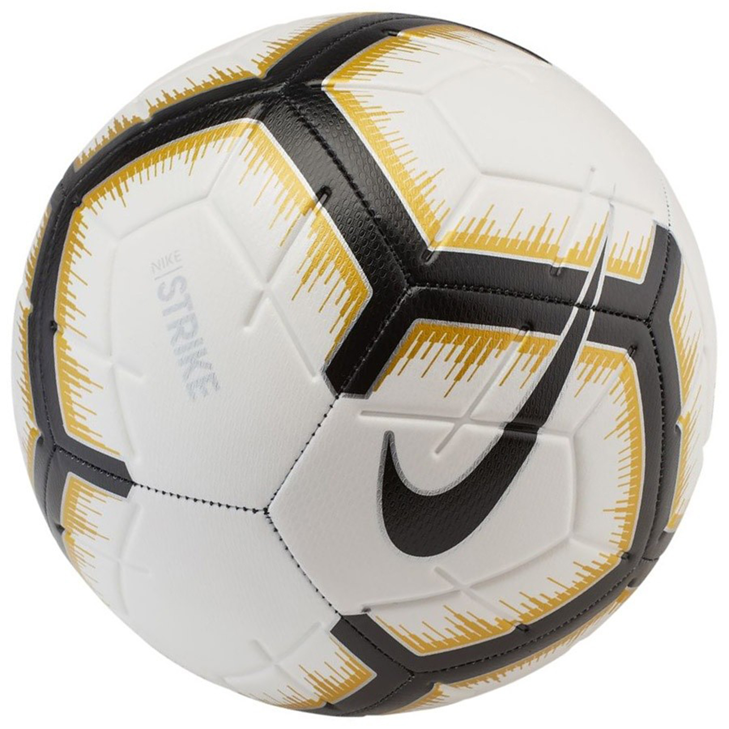 

Футбольный мяч Nike Strike Football №5 white/black/yellow, Strike Football