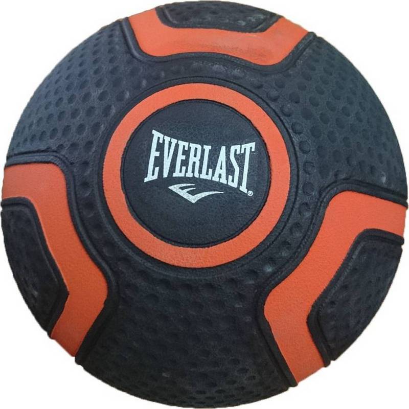 Медицинбол Everlast Rubber 4 кг EVRM6S14 оранжевый/черный