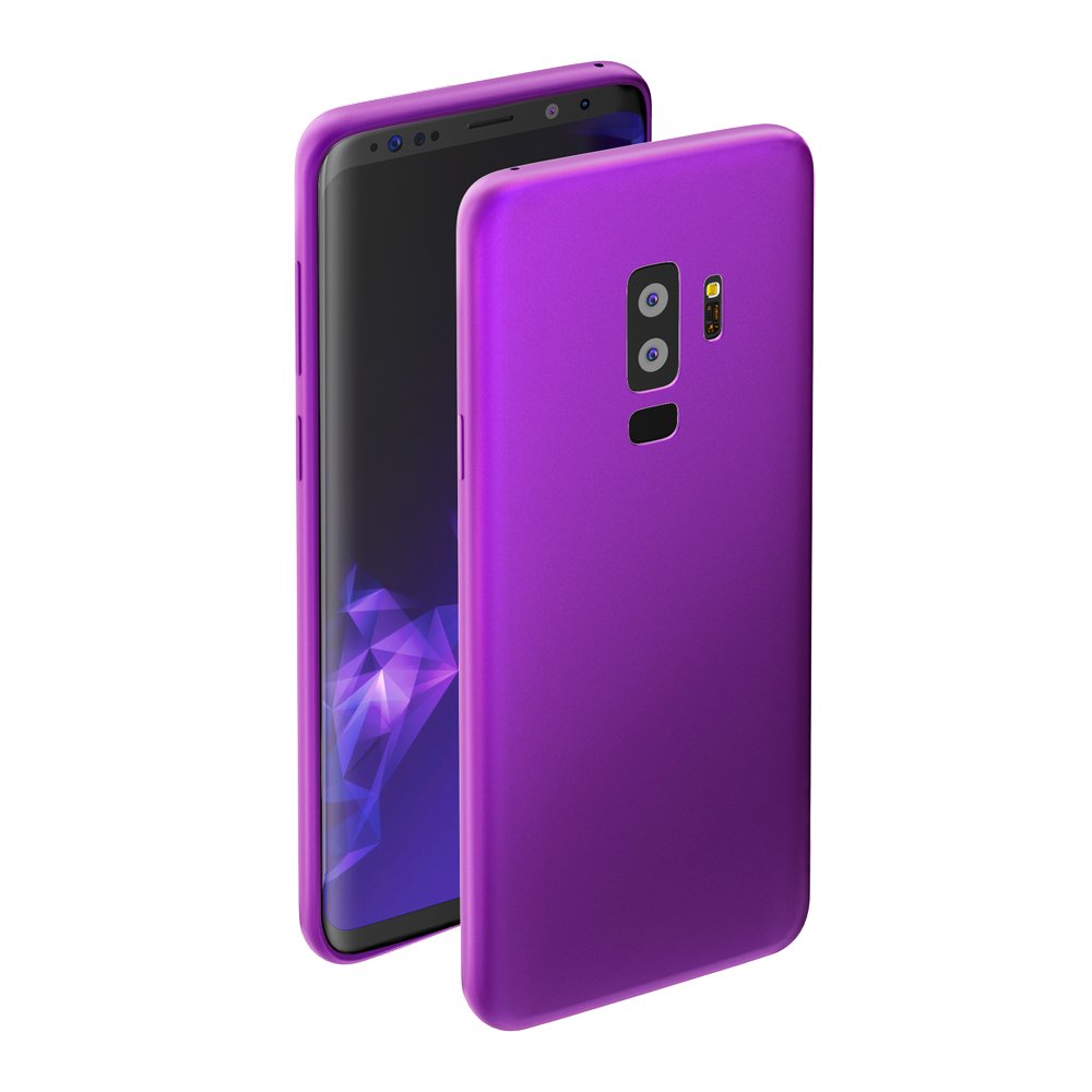 фото Чехол deppa case silk для samsung galaxy s9+ purple