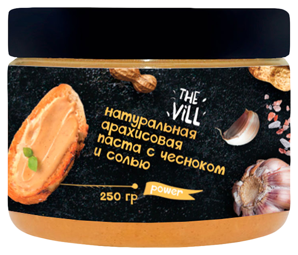 

Паста арахисовая The Vill с чесноком и солью