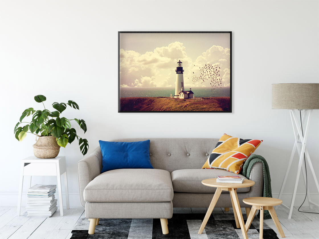 

Постер Маяк 50х70 в рамке