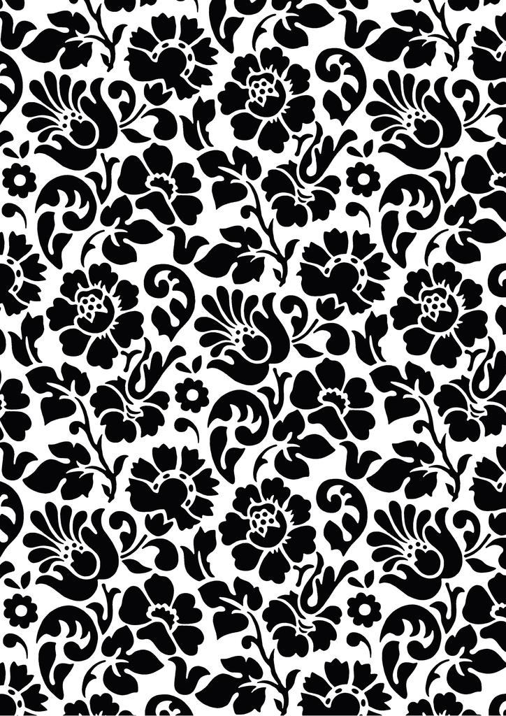 Пленка самоклеющаяся D-C-fix 3098-200 Декор узор цветы черный 15х0.45м декор piezarosa fiori 9 пчелки 25х40 см