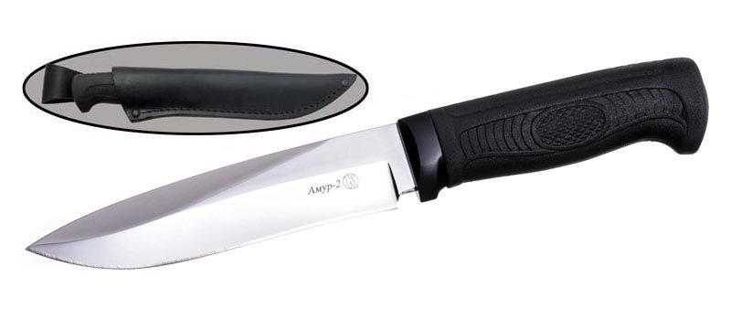Туристический нож Кизляр Амур-2 011362, черный