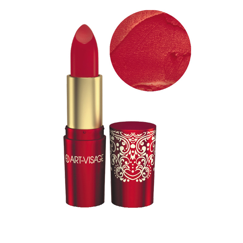 

Губная помада ART-VISAGE "VELVET TOUCH" ухаживающая Тон 514 багряный