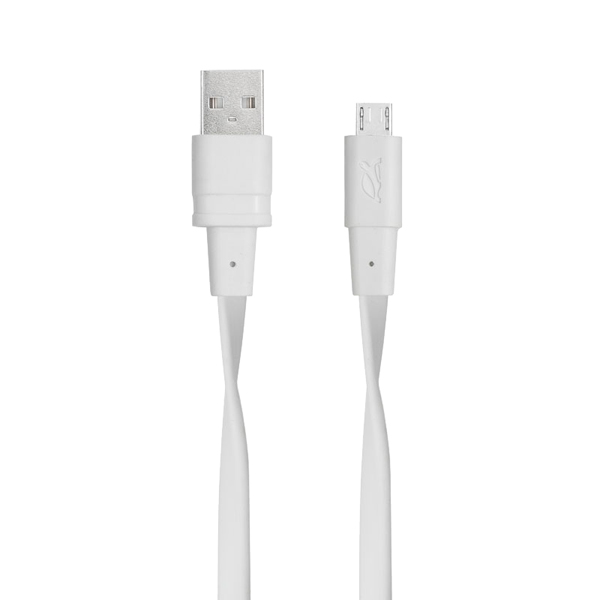 Кабель RivaCase WT12 MicroUSB 1,2м White (PS6000)