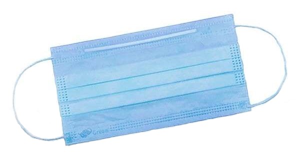 Купить Маска медицинская Ru Comfort 3-слойная с фиксатором п/э упак. голубой 50 шт.