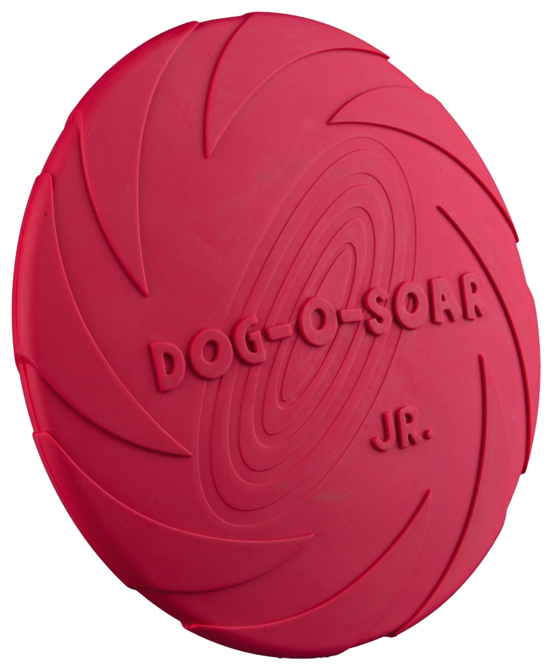 фото Апорт для собак trixie frisbee фрисби из резины, в ассортименте, 15 см