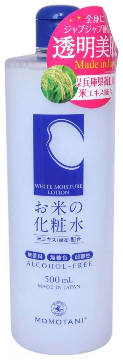 фото Лосьон для лица momotani rice moisture 500 мл momotani juntenkan