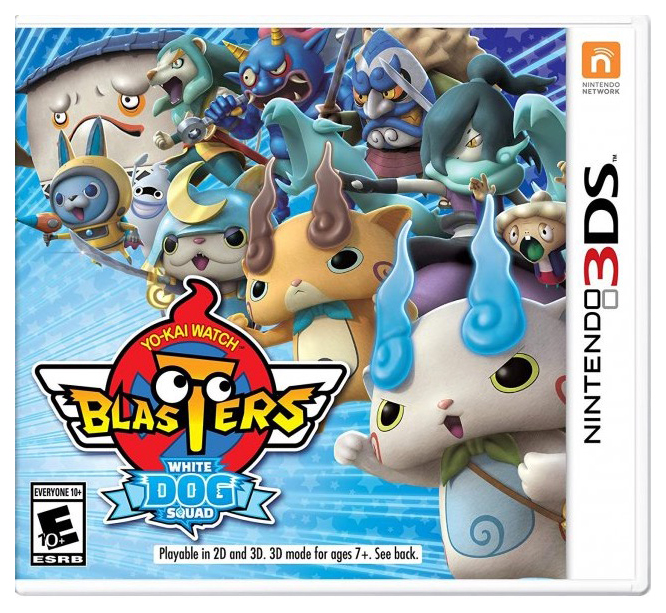 фото Игра yo-kai blasters white dog для nintendo 3ds