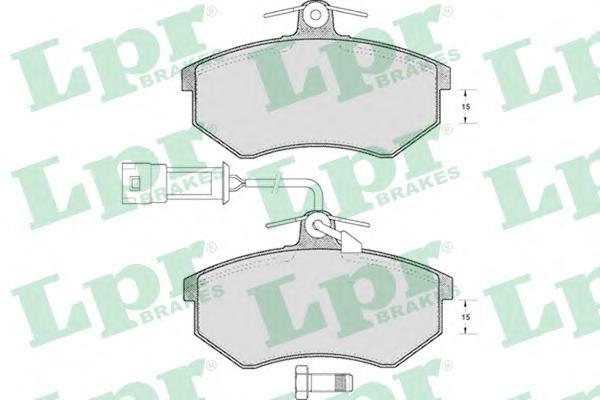 

Тормозные колодки Lpr 05P221