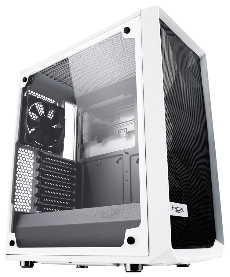 Корпус компьютерный Fractal Design Meshify C TG (FD-CA-MESH-C-WT-TGC) White