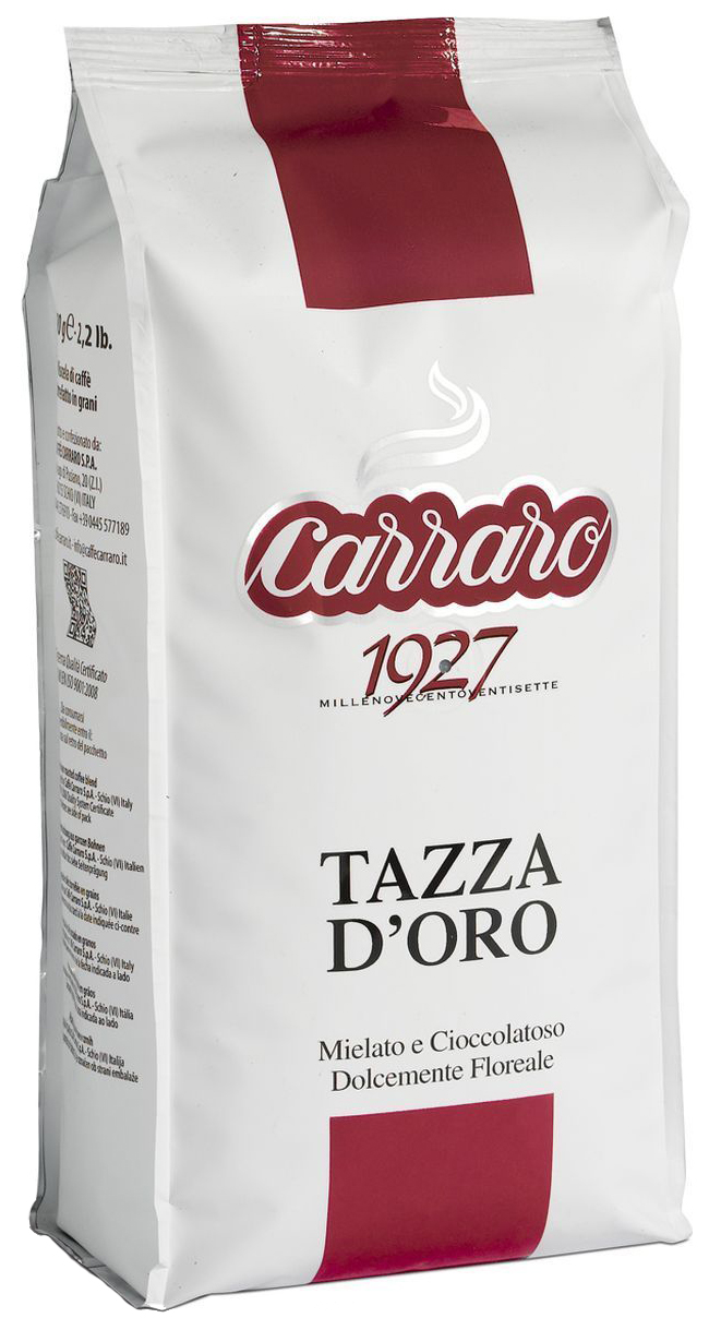 Кофе зерновой Carraro tazza d oro 1 кг