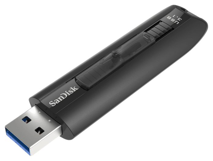 

Флешка SanDisk Extreme Go 128ГБ Black (SDCZ800-128G-G46), Extreme Go