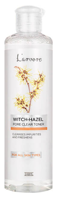 фото Тонер для лица l’arvore witch-hazel pore clear toner 248 мл l'arvore