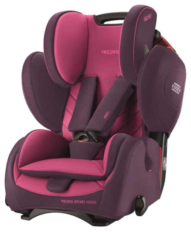 фото Автокресло recaro young sport hero цв.красный гр.1/2/3