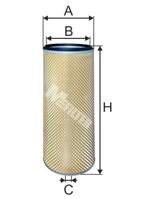 

Фильтр воздушный MFILTER A 520/1