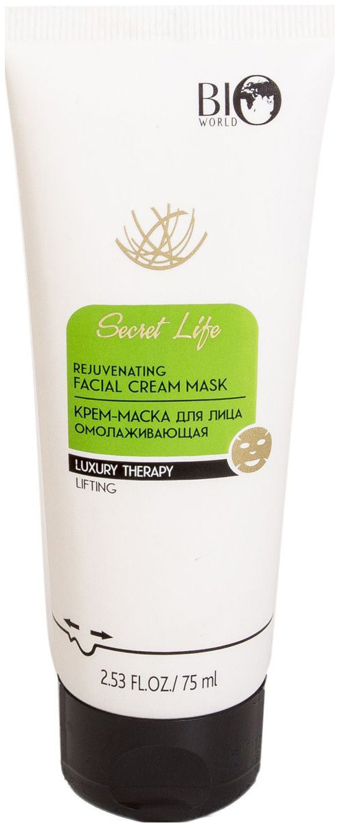 Маска для лица Bio World Luxury Therapy Омолаживающая 75 мл