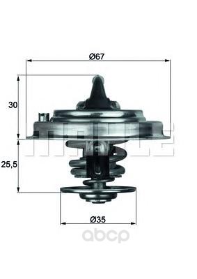 

Термоcтат Mahle/Knecht TX3087D