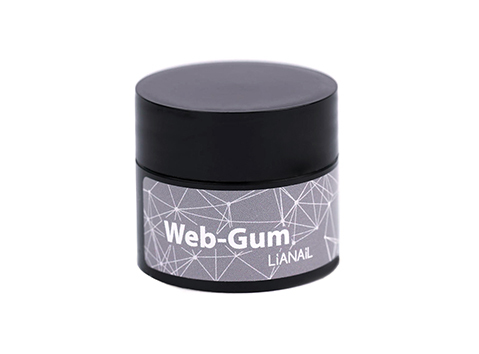 Гель-краска Web-Gum серебряная