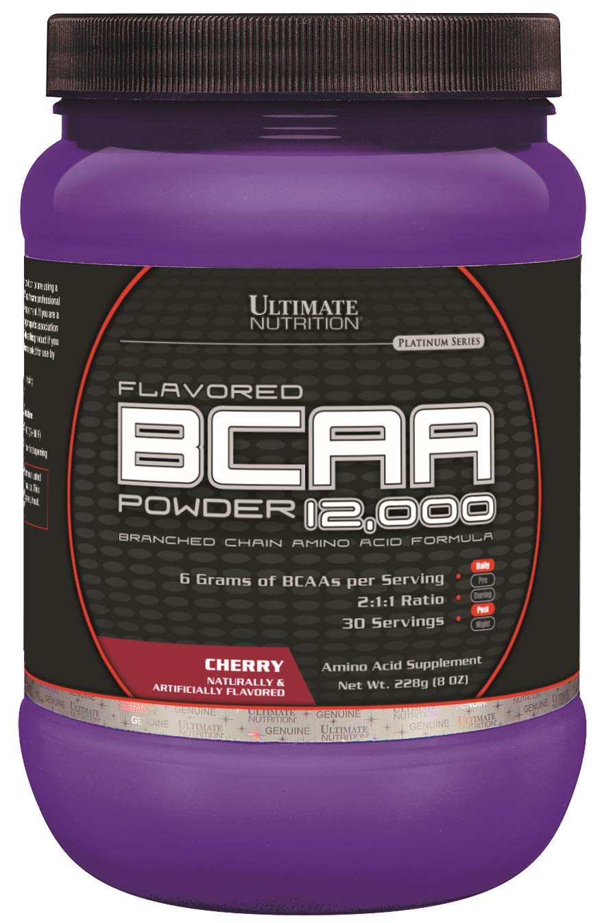 Ultimate Nutrition BCAA 12000 228 г, cherry