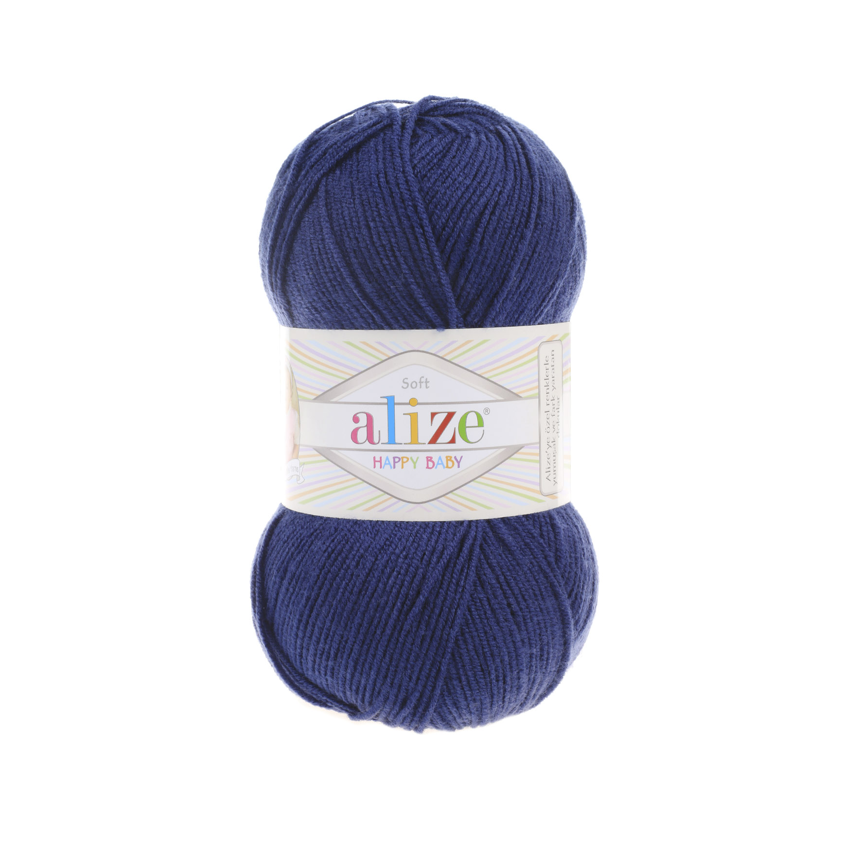 

Пряжа Alize ANG,HAP,BABY,058 Happy Baby 058 темно-синий, Happy Baby