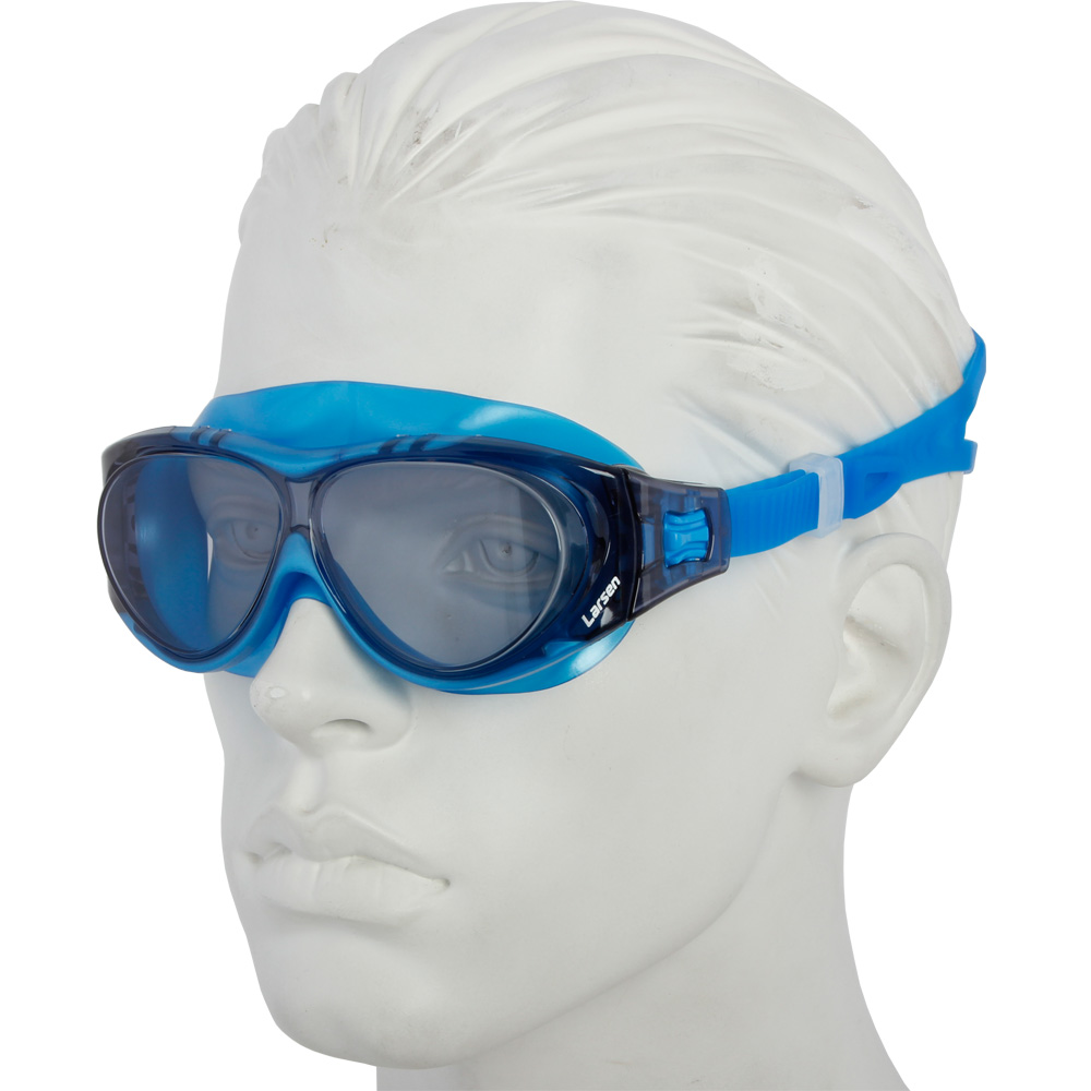 Очки для плавания Larsen DK6 синие