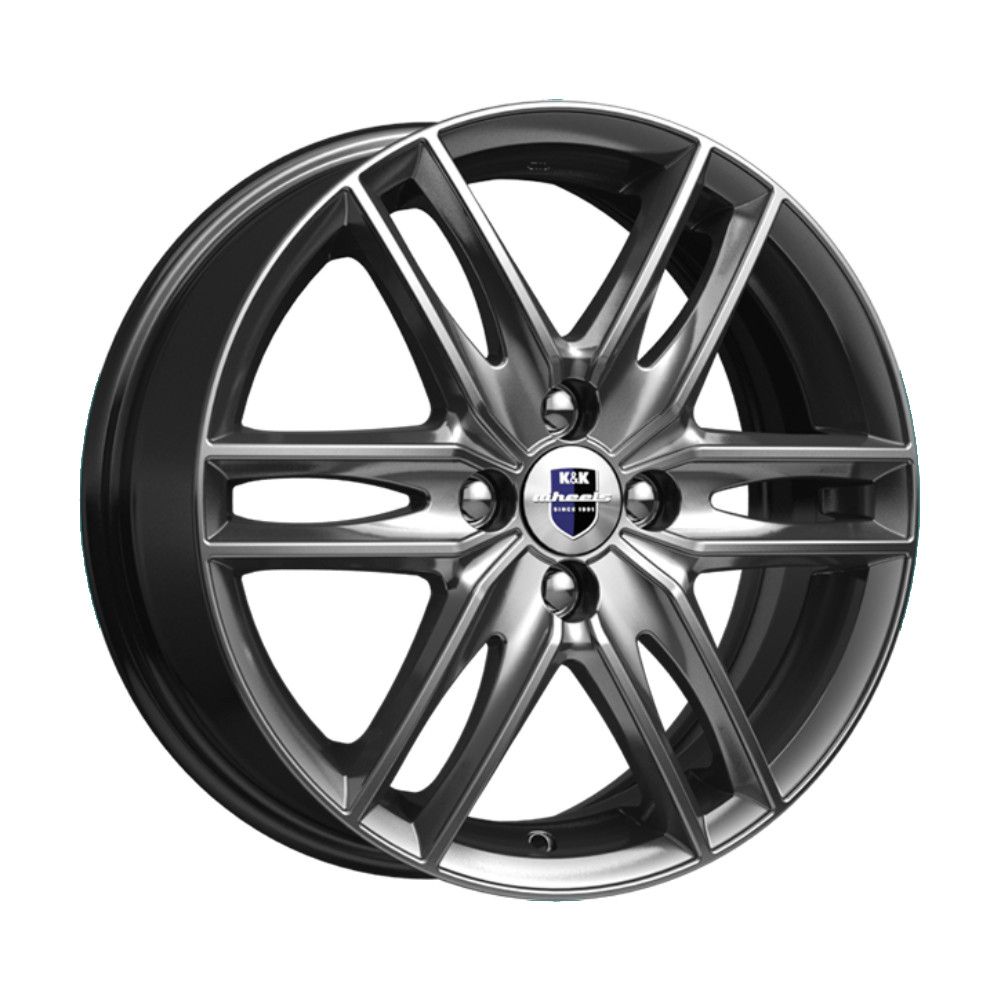 

Колесный диск K&K R16 6J PCD4x100 ET45 D67.1 71732, Серебристый, Монтерей (КС534)