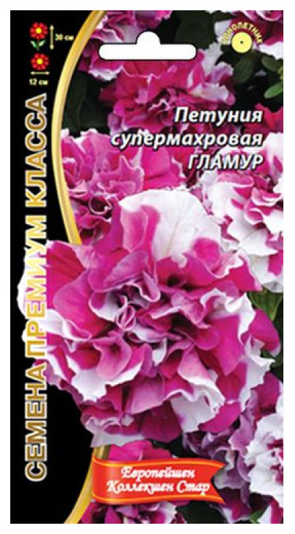 

Семена Петуния Гламур, 6 шт, Уральский дачник