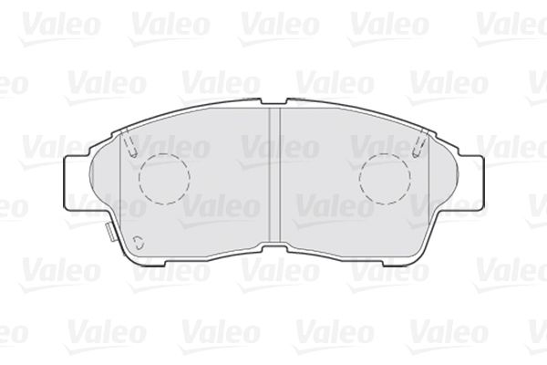 

Тормозные колодки Valeo дисковые 301551