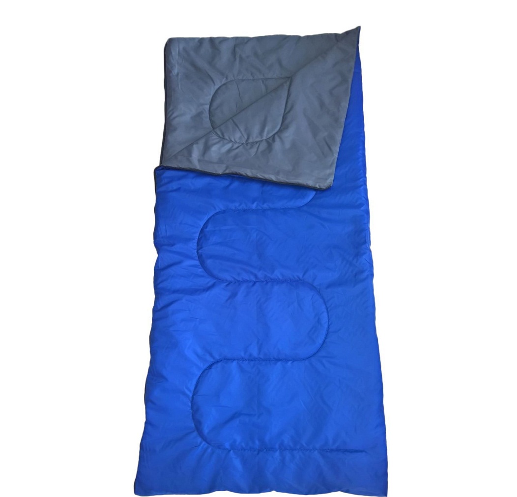 Спальный мешок Чайка СО150 синий, двусторонний