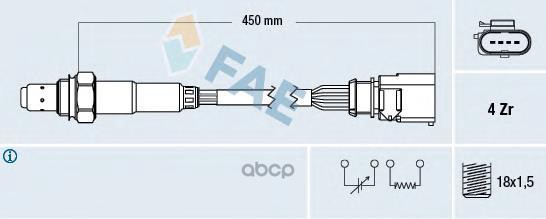 фото Лямбда-зонд fae 77198